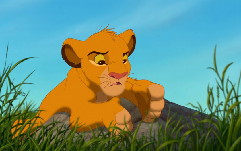 The Lion King Cartoon Adventures Of The Young Lion Simba Wallpaper Hd  1920x1080 : 