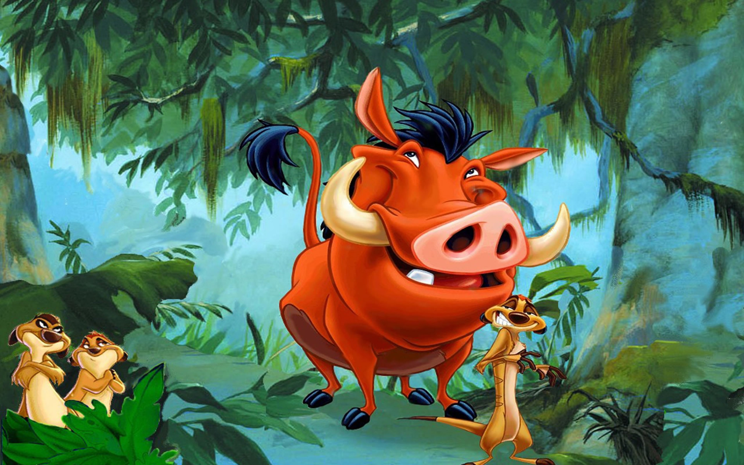 Timon And Pumbaa Characters From The Lion King Hd ...