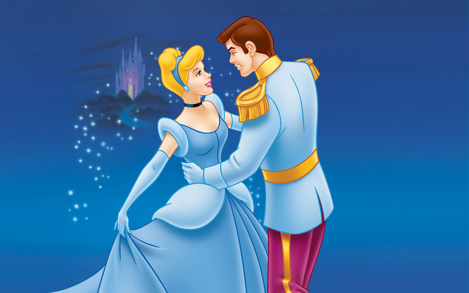 Cinderella And Prince Charming Dancing Cartoons Walt Disney Wallpaper Hd  1920x1200 : 