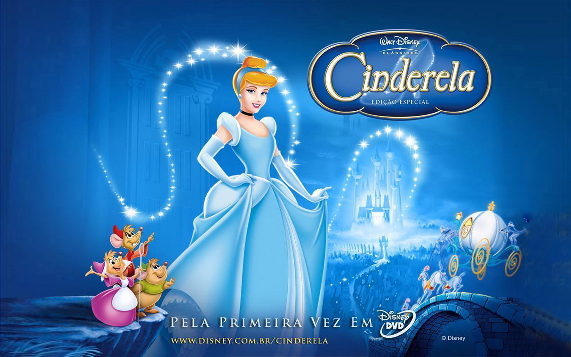Cinderella Cartoon Wallpapers Hd For Mobile Phones And Laptops 1920x1200 :  