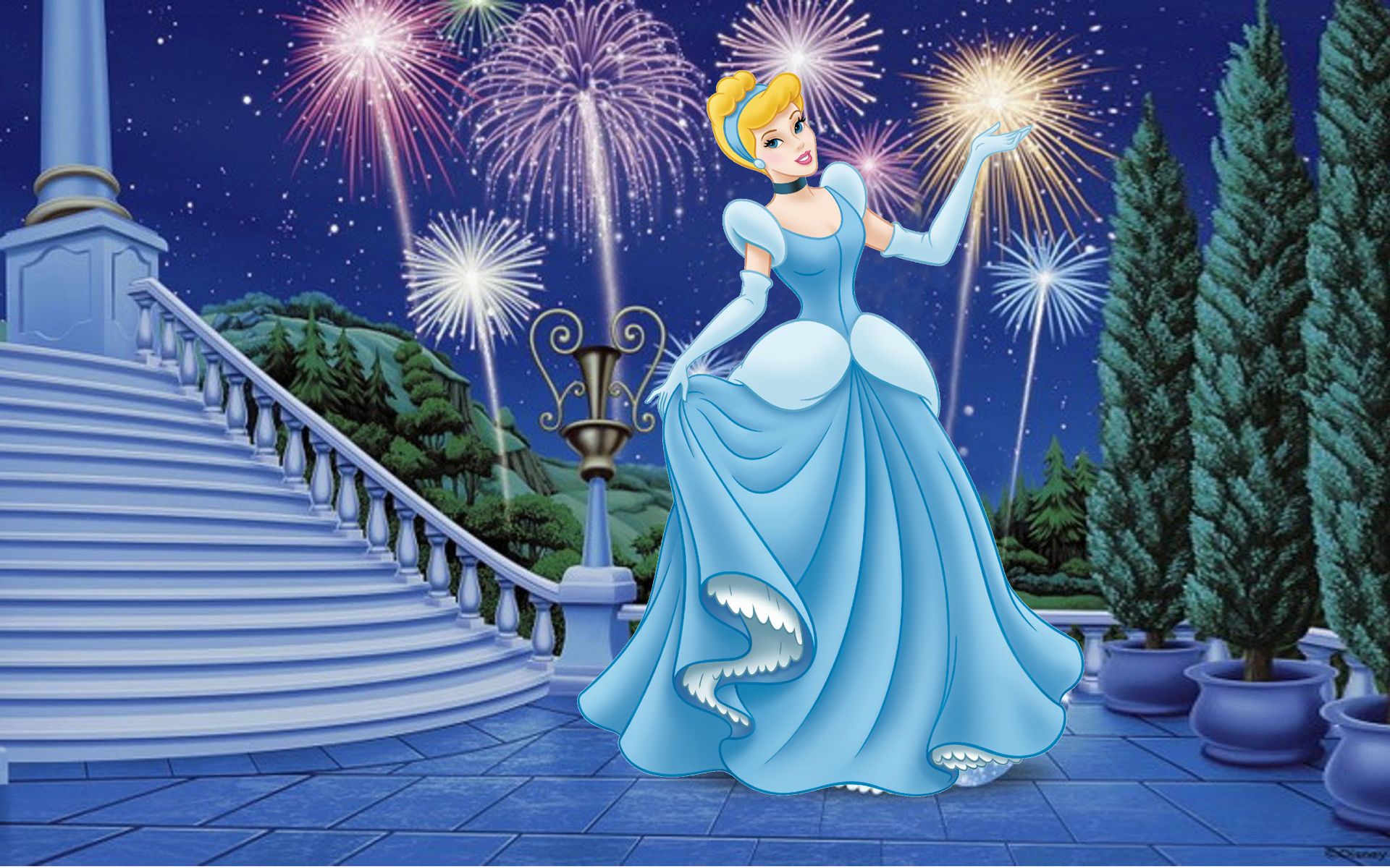 Disney Princess Cinderella Love Story Cartoon Foto Wallpaper Hd