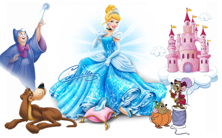 Cinderella Love Story Cartoon Hd Wallpaper For Pc Tablet And Mobile  1920x1200 : 
