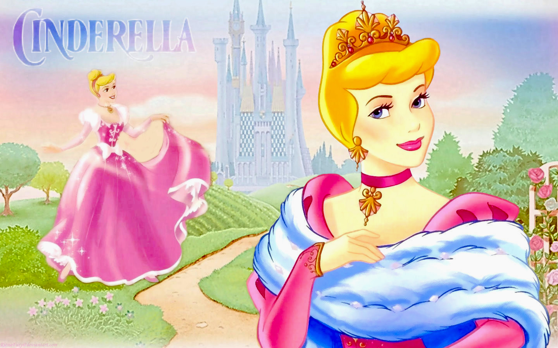 Princess Cinderella Wallpaper Disney 1920x1200 : 