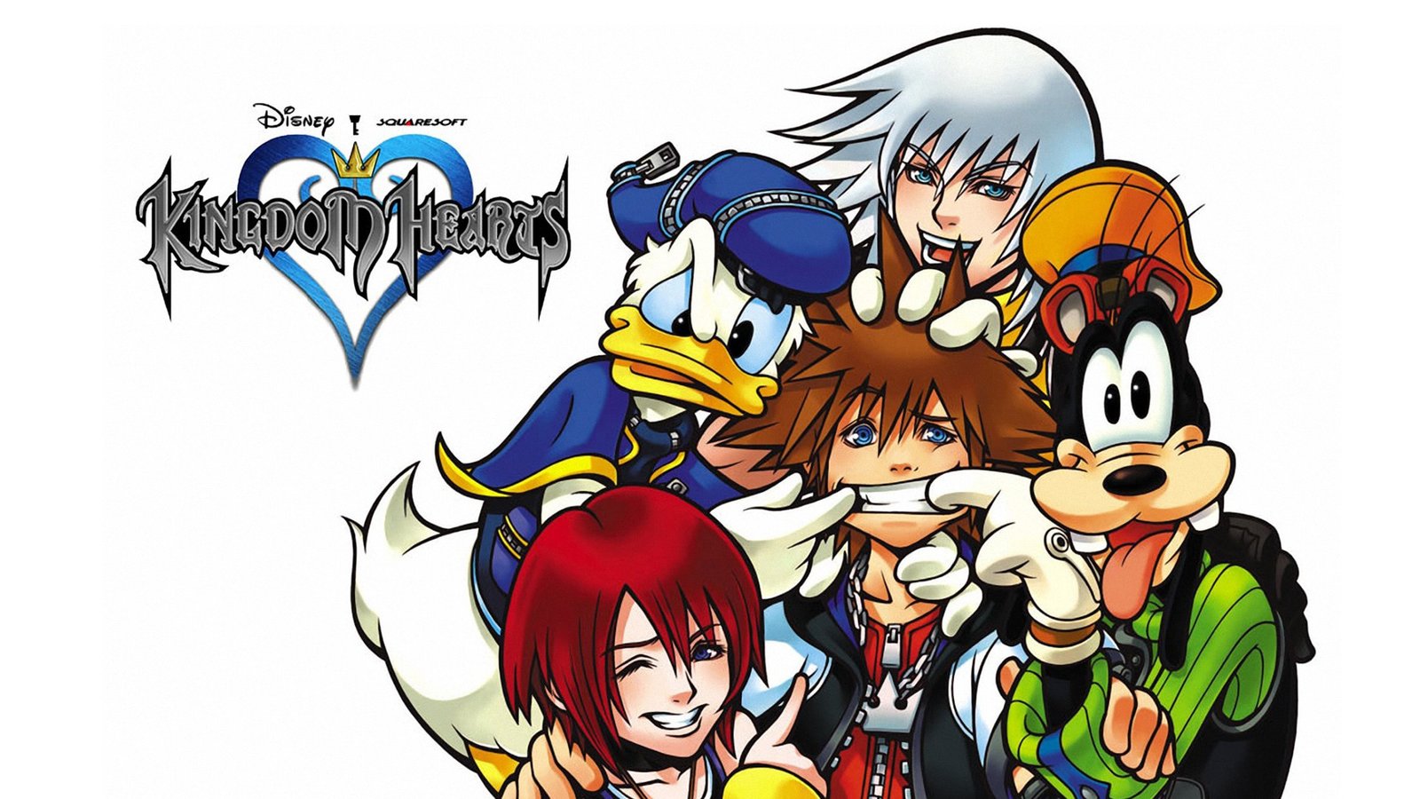 Kingdom Hearts Kairi Goofy Donald Duck Riku Sora Desktop Hd Wallpaper 19x1080 Wallpapers13 Com