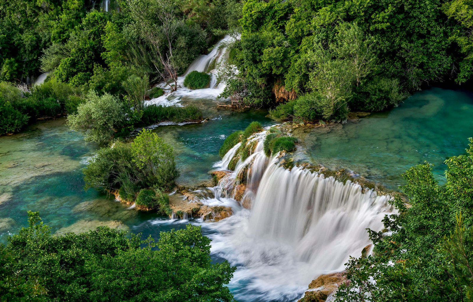 Krka Skradinski Buk Falls Croatia Ultra Hd 4k Resolution Wallpapers 2560x1600 Wallpapers13 Com