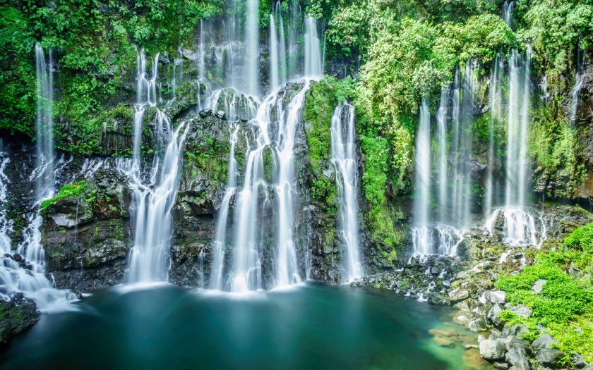 Langevin Falls National Reunion Island In Indian Ocean Spectacular Cascading Falls Desktop Hd Wallpaper For Pc Tablet And Mobile 3840x2400 : Langevin Falls National Reunion Island In Indian Ocean Spectacular Cascading Falls Desktop Hd Wallpaper For Pc Tablet And Mobile 3840x2400 :