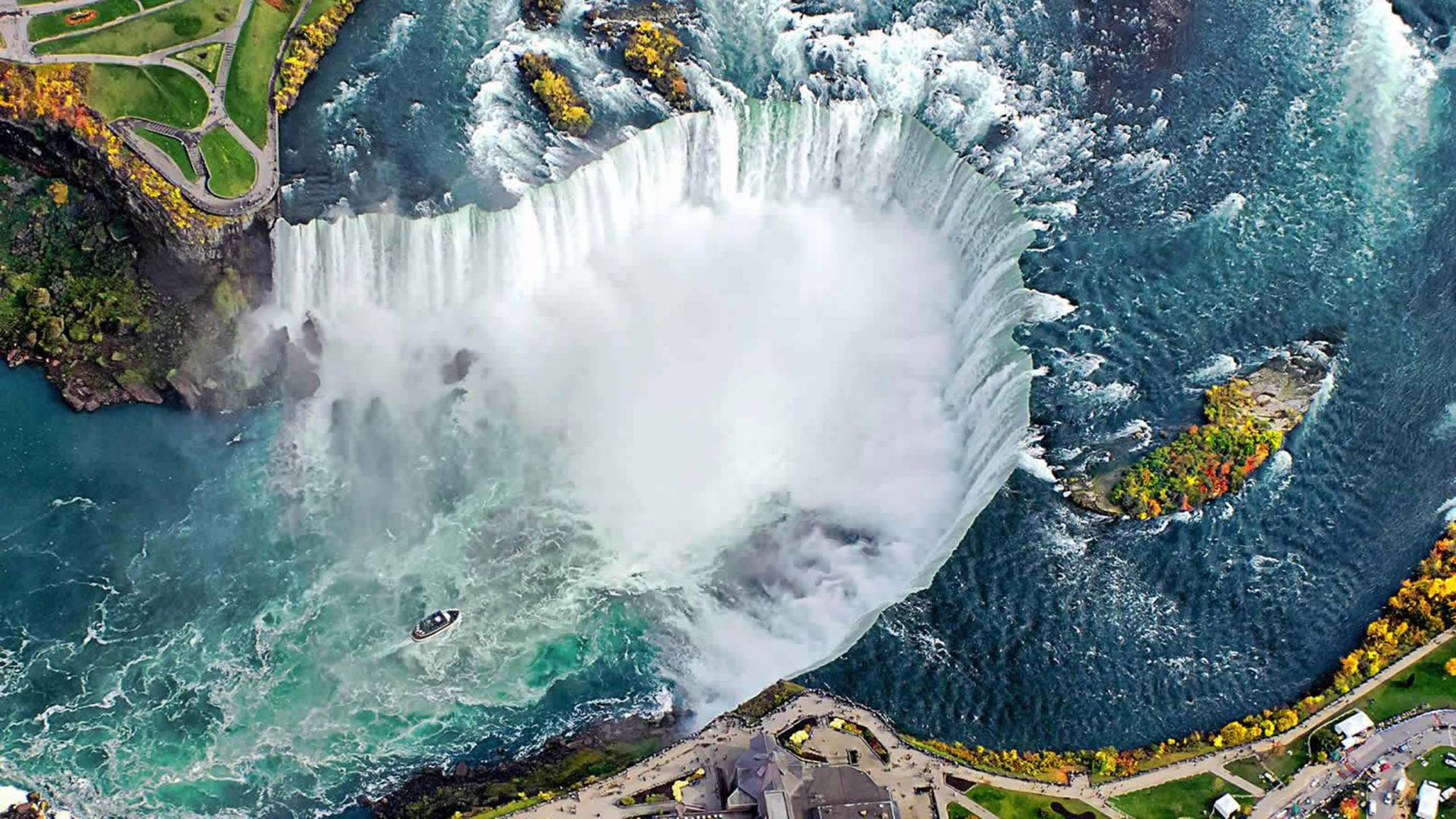 Ниагарский водопад самый большой