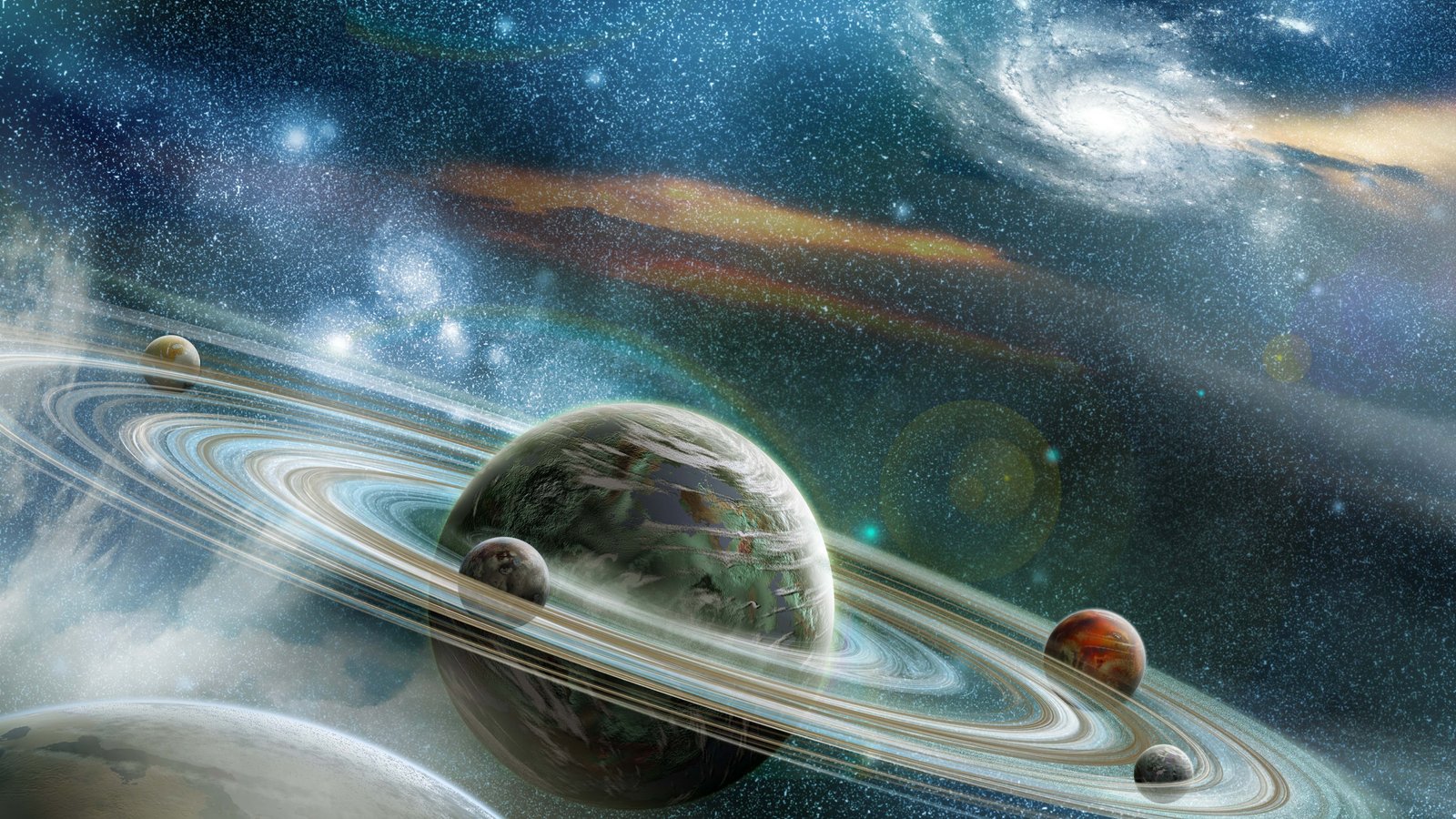 Space Galaxy Planets Stars Space Sci Fi 4k Ultra Hd Wallpaper For Android  Windows And Xbox 5120x2880 : Wallpapers13.com