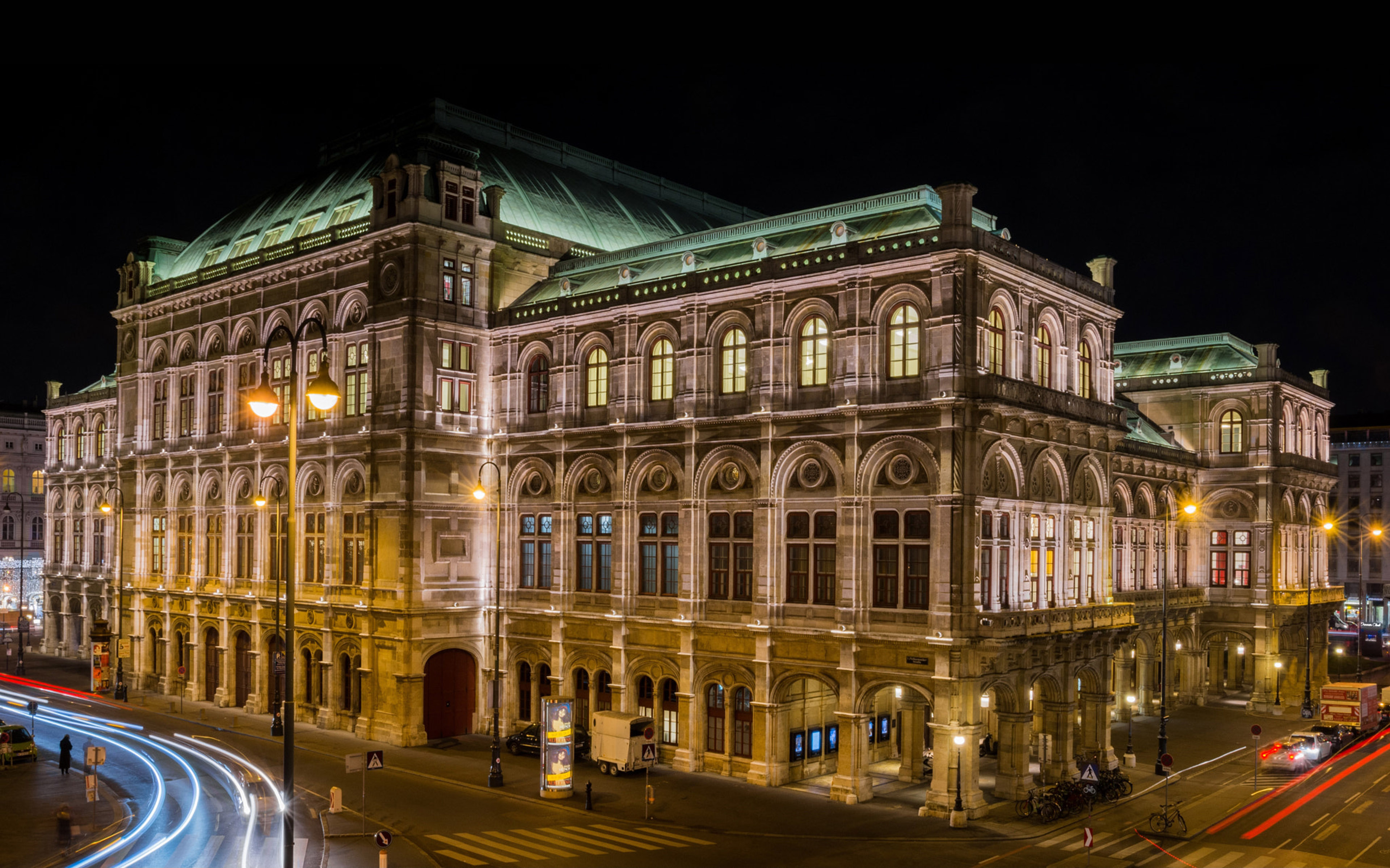 State Opera In Vienna Capital Of Austria 4k Ultra Hd Wallpaper For