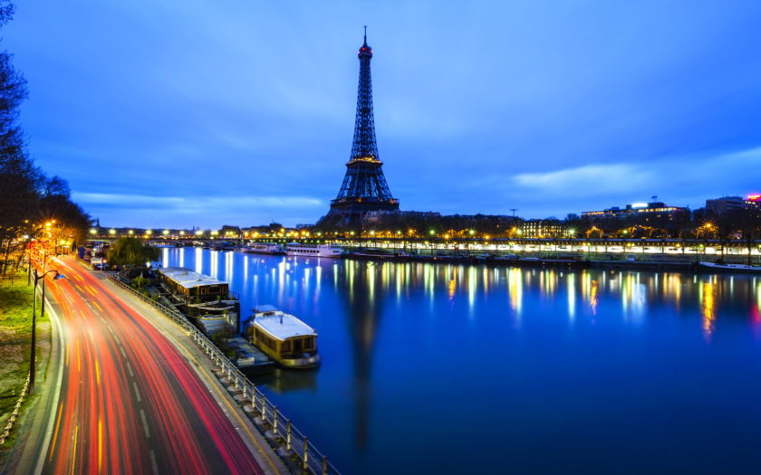 Morning In Paris France Eiffel Tower And River Seine 4k Ultra Hd Desktop  Wallpapers For Computers Laptop Tablet And Mobile Phones 3840х2400 :  