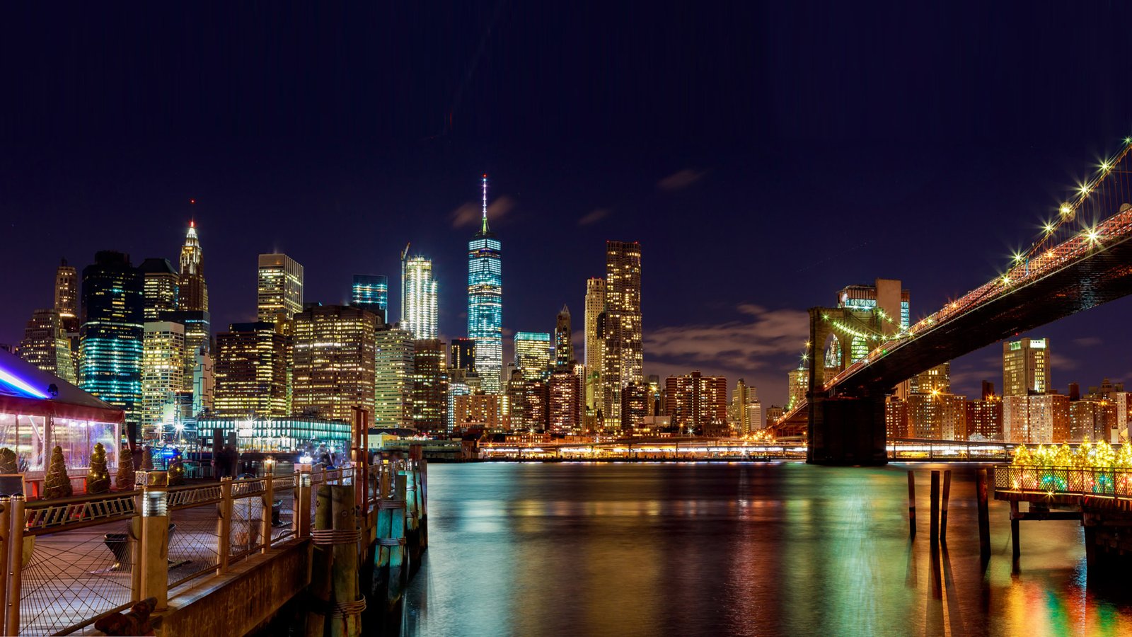 Brooklyn Bridge Wallpaper 4K Manhattan World 1344