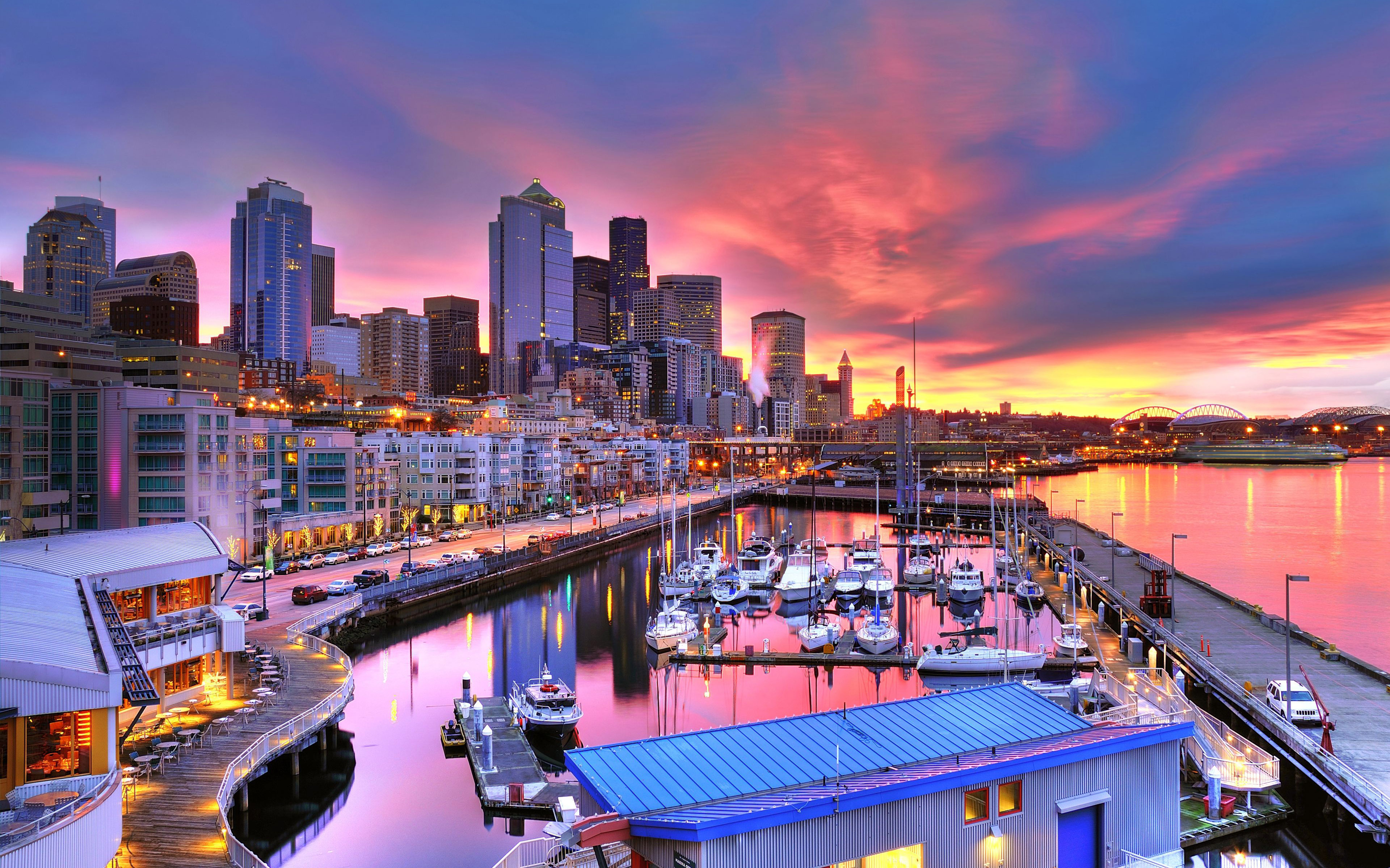 seattle places to visit at night