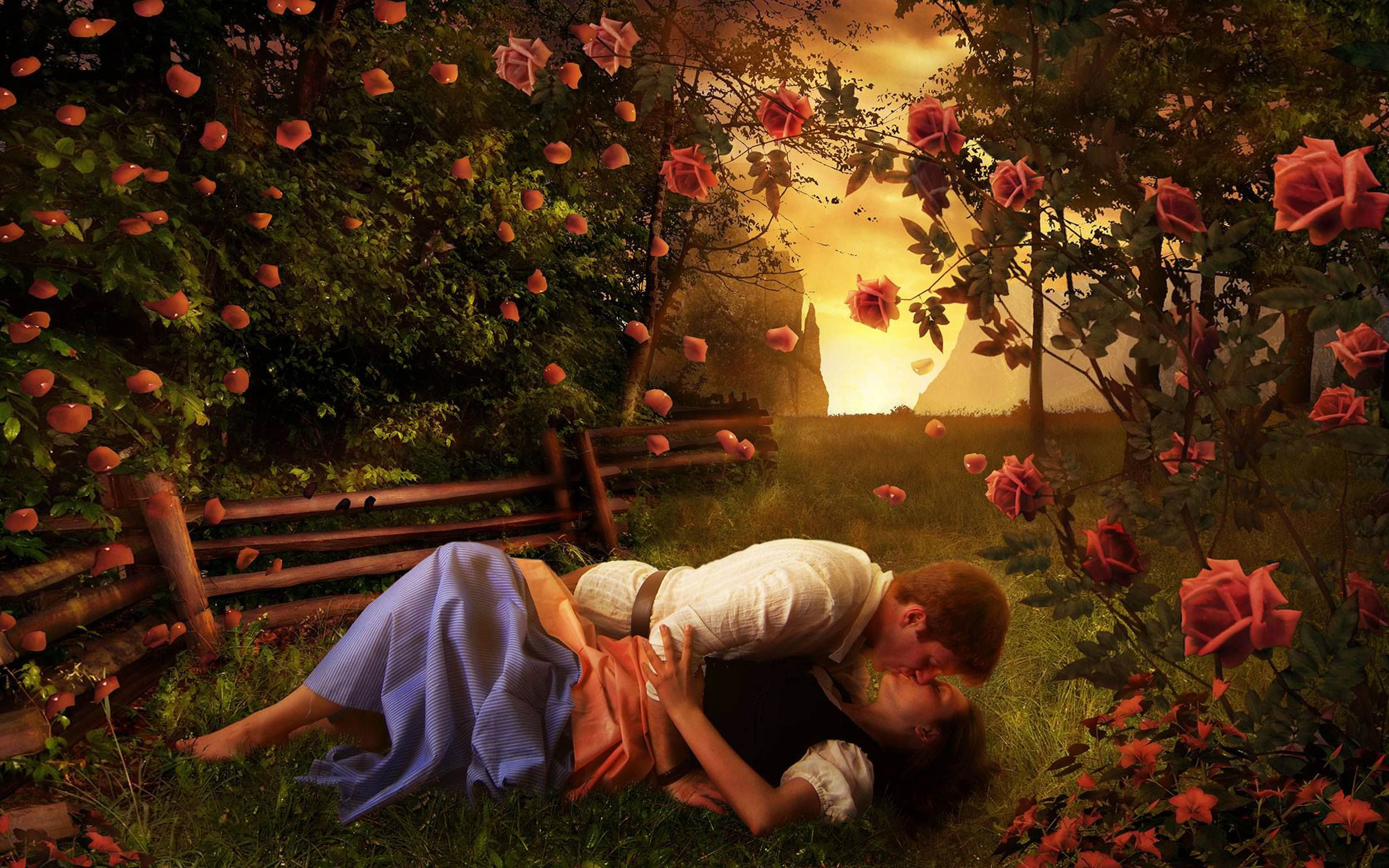 Kiss For Good Night Love Pictures Romantic Wallpapers Hd Free Download :  