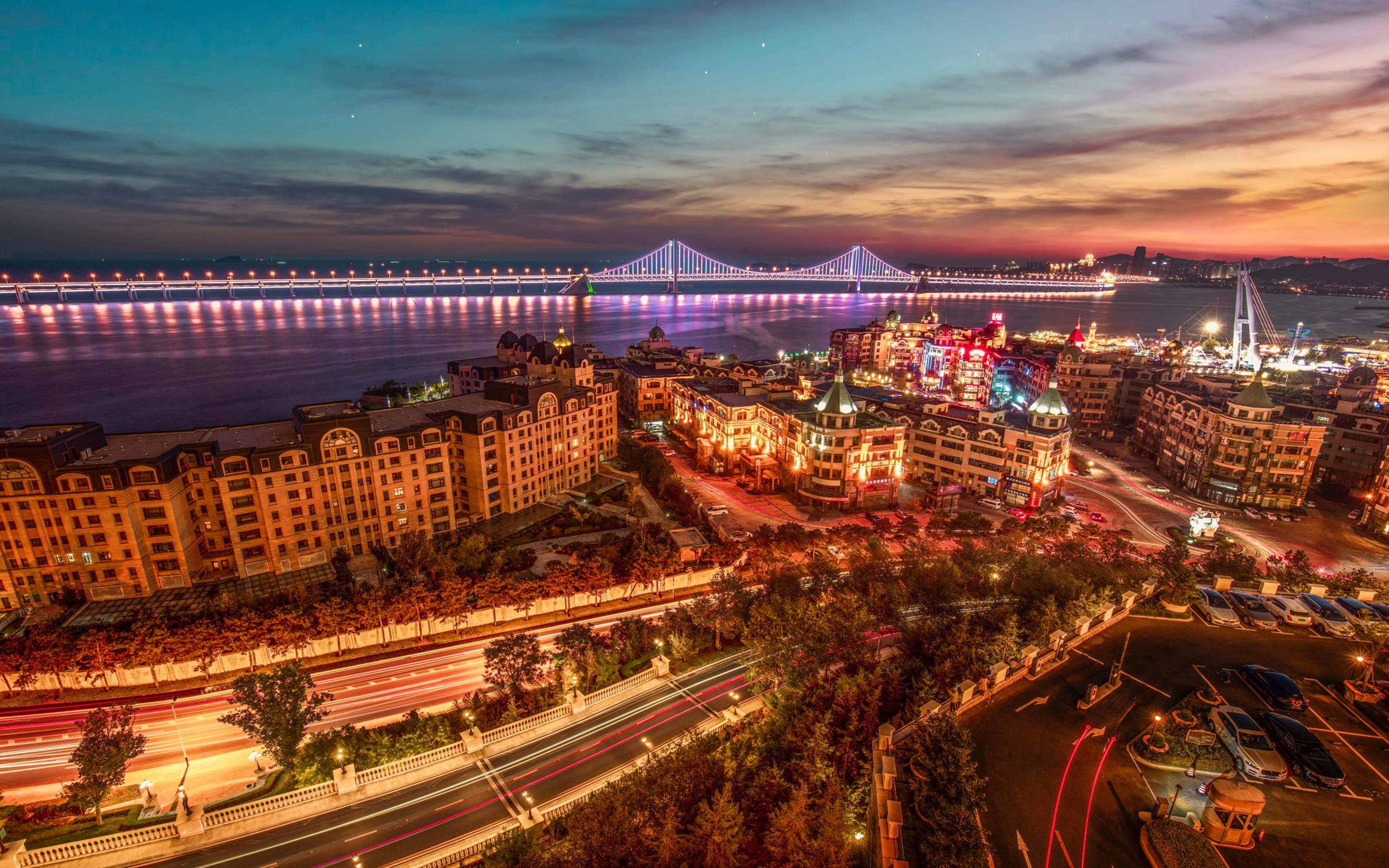 Dalian City In China Modern Port City On The Liaodong Peninsula At The