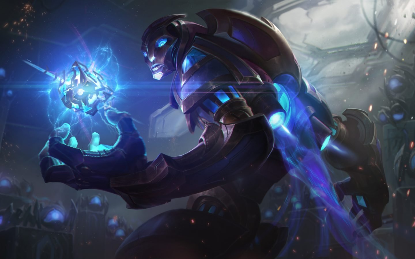 League Of Legends Hextech Malzahar Skin Spotlight Wallpaper For Desktop