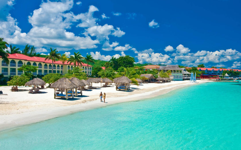 Sandals Montego Bay The Best White Sand Beach In Jamaica : Wallpapers13.com