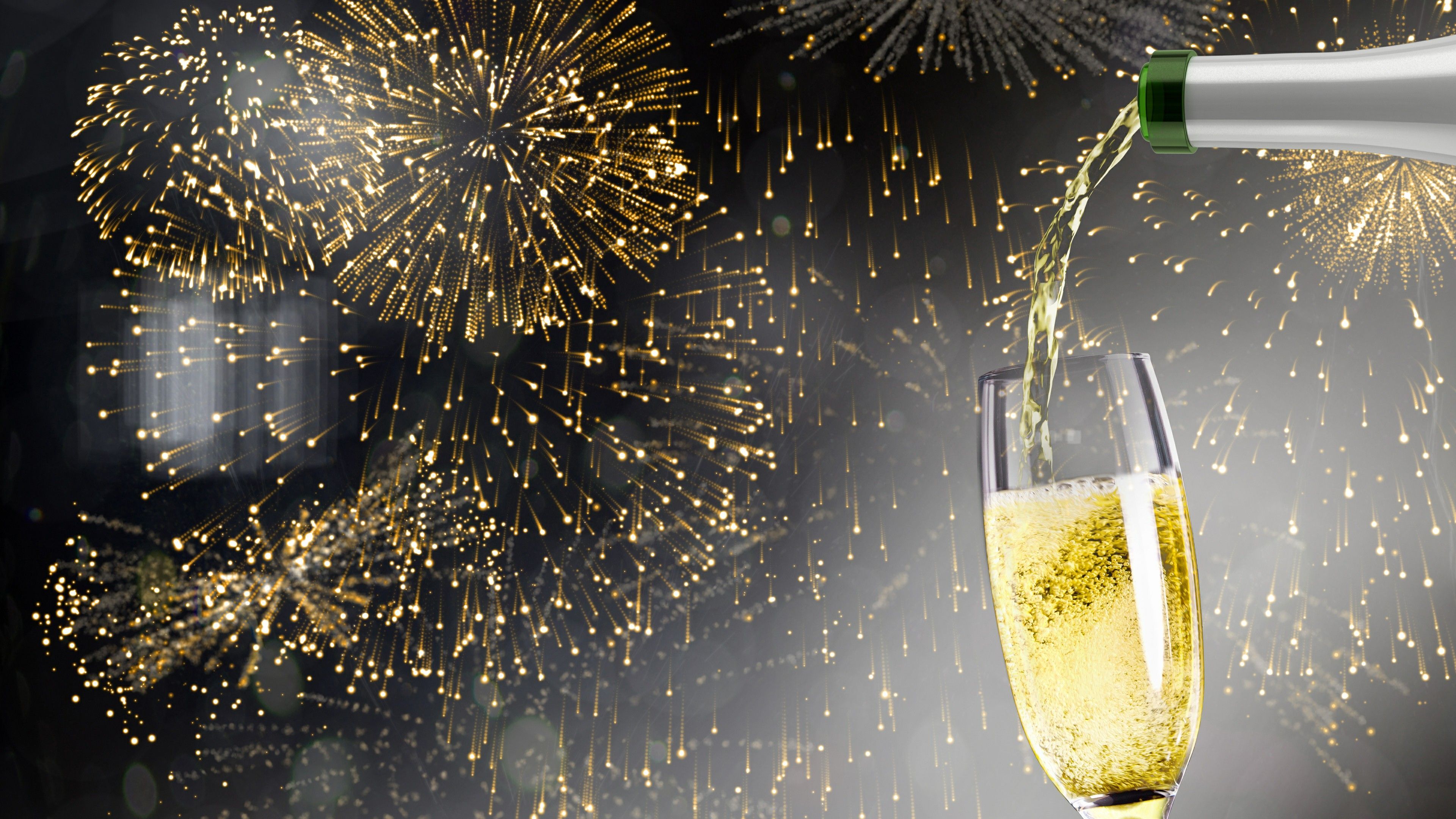 Гиф шампанское. Бокалы с шампанским. Шампанское в бокале. Шампанское новый год. Фейерверк с шампанским.